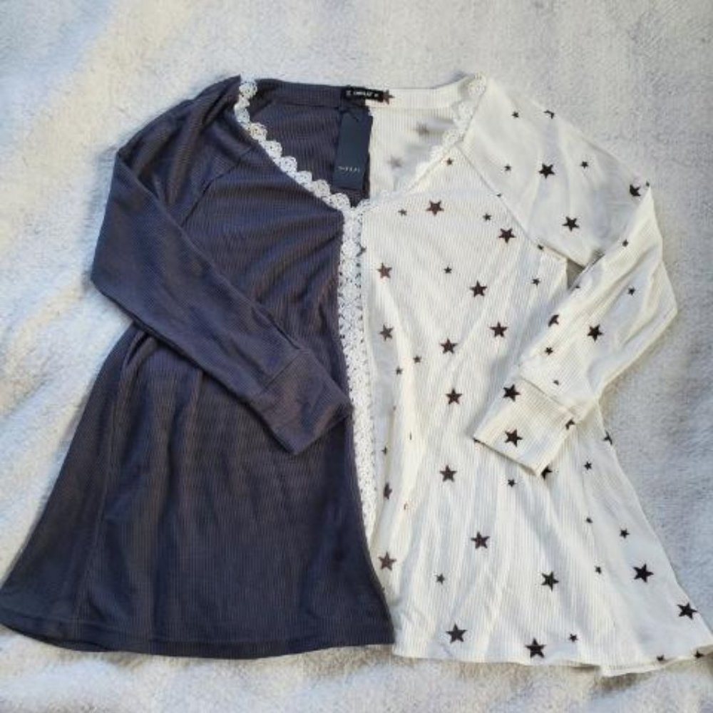 Sheilay Pullover Shirt w/Raglan Sleeves, Sz XL/2X, NWT